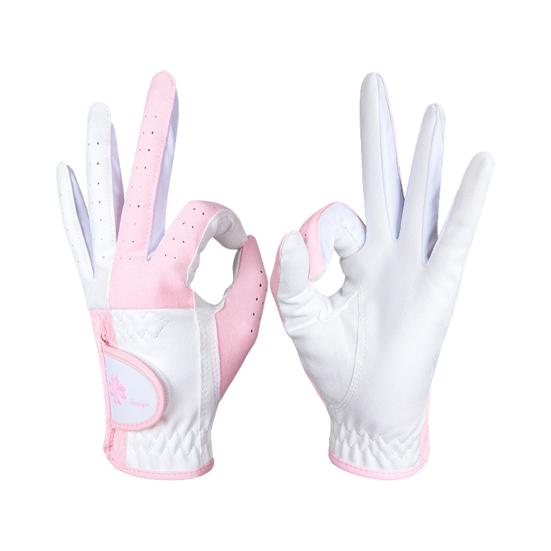 1 пара перчаток для гольфа с застежкой-лентой, износостойкие, нескользящие, дышащие, эластичные, впитывающие влагу перчатки, спортивные принадлежности