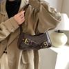 Fashion high-end underarm bag women's 2025 new Korean version popular versatile small square bag niche simple shoulder bag