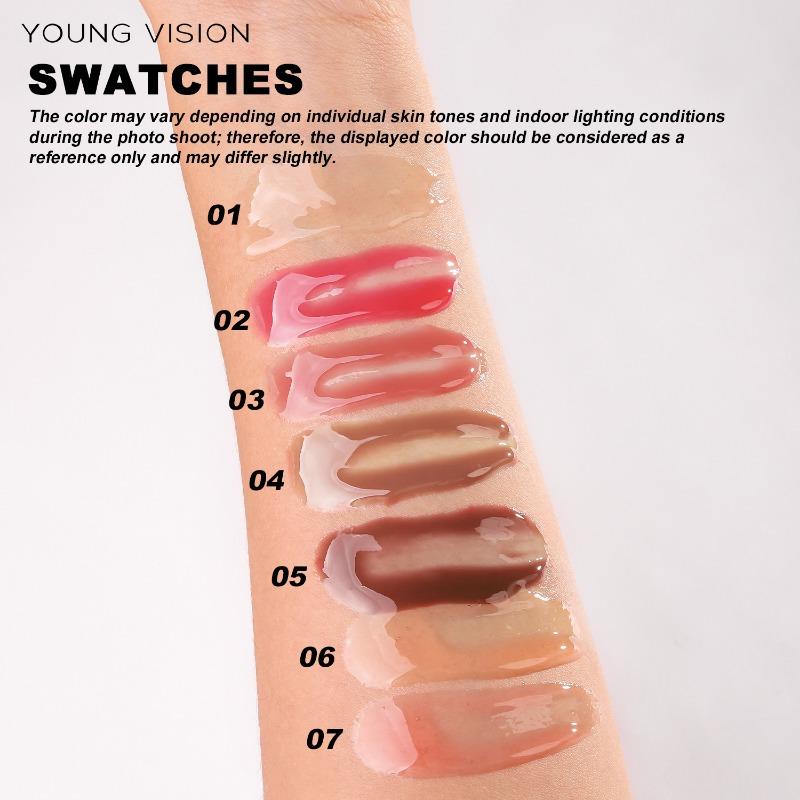 YOUNG VISION 7 цветов Зеркальный набор масел для губ Dodo Lip Liquid Lipstick Увлажняющий увлажняющий цвет для восстановления губ