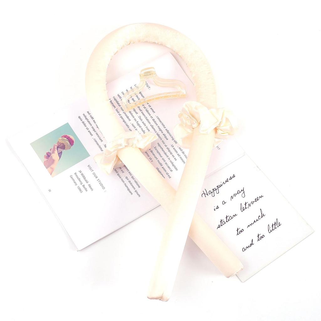 No Heating Required Hair Curling Rod Large Wave Sleeping Foam Sponge Hair Curler