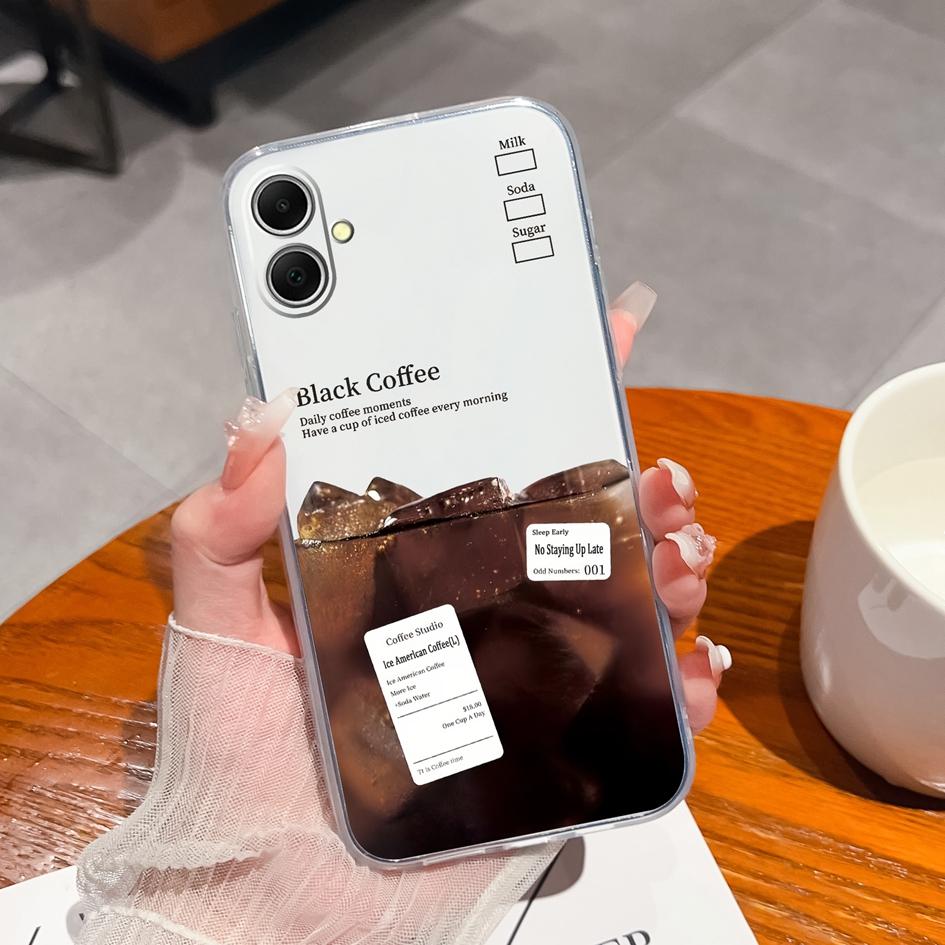 Чехол для Samsung S24 FE M35 A16 A26 S25 Plus Ultra S25Ultra A06 A36 A56 F14 Pretty Starry Sky Cute Bear Противоскользящий силиконовый противоударный чехол для Samsung