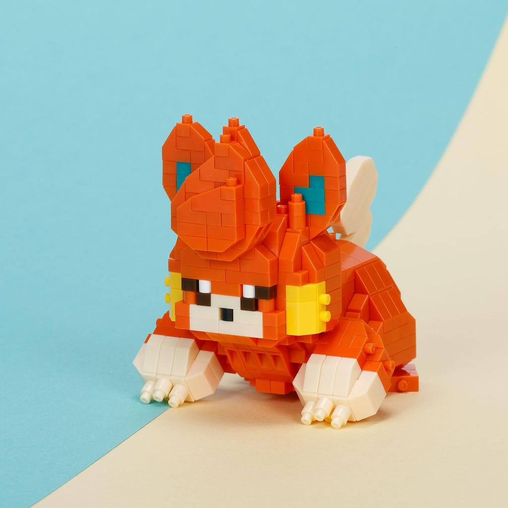 Kawada Nanoblock Pamo RS Возраст 12 и Интерьерное хобби Pokémon NBPM_R07, 4x14x18см, Вверх,