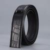 First Layer Cowhide Automatic Belt Men'S Business Crocodile Pattern Dragon Green Belt Wide Waist Seal
