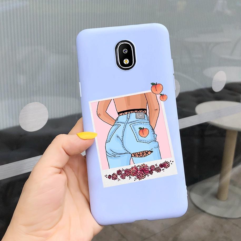 For Samsung Galaxy J5 2017 J530 SM-J530F Case Cute Cartoon Cats Unicorn Butterfly Bee Soft Cover for Samsung J5 2017 J530F Funda