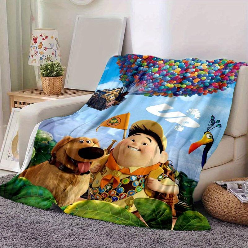 1pc, Up Home Decor Balloons Adventure Blanket Perfect for Couch, Bed, Travel, Camping, Car