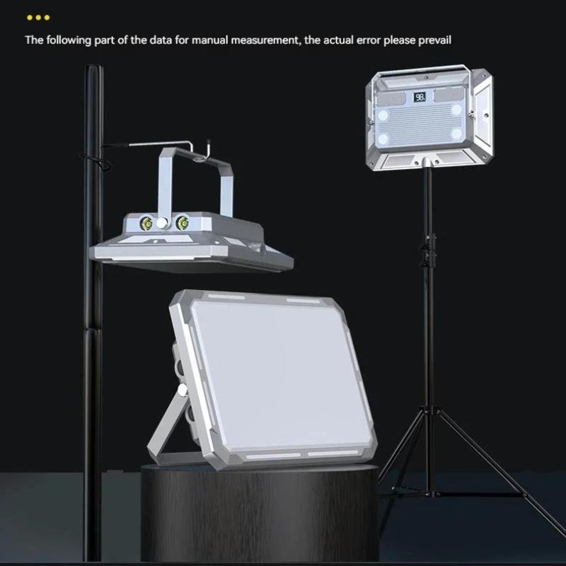 Портативный светодиодный светильник для кемпинга, перезаряжаемый прожектор, мощный уличный аварийный светильник, водонепроницаемый подвесной ночник