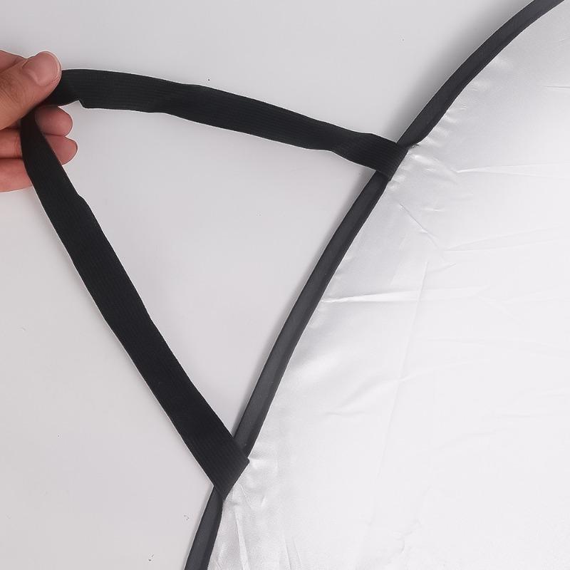 Теплоизоляционный солнцезащитный козырек для автомобиля, лобовое стекло автомобиля, серебристая ткань, солнцезащитный козырек, складной летний солнцезащитный козырек