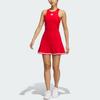 adidas Теннисное игровое платье с французским логотипом в виде цветных блоков, встроенным бюстгальтером и шортами. Женское платье светло-малинового цвета IV7576