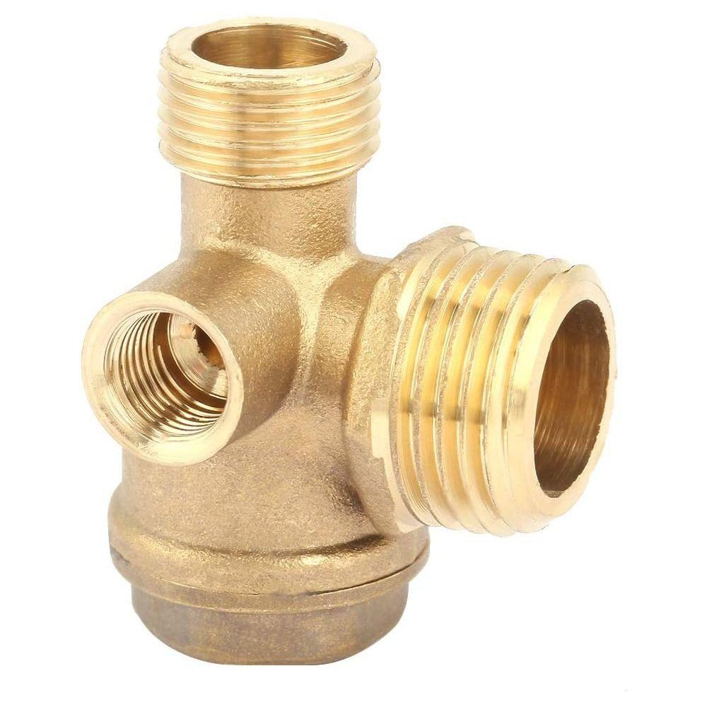 Male Threaded Check Valve Air Compressor Valve The Old or Broken Check Valve of Air Compressor.