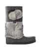 Manitobah Waterproof Snowy Owl Mookluk Boots_Charcoal