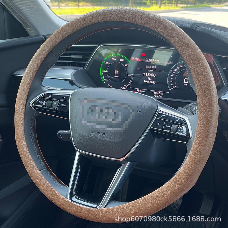 Универсальный нескользящий силиконовый чехол на руль – без запаха, впитывающий пот, всесезонный, для мужчин и женщин