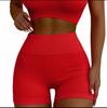 Women's High-Waisted Yoga Running Shorts - Quick-Dry, Hip-Lifting Fitness Wear