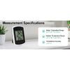 Wireless Digital Thermometer -40℃~60℃ Wide Range 60s Auto Update Wall Mount/Stand Easy Read LCD Screen for Home Office Garden