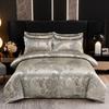 Wedding Bedding European Jacquard Quilt Set Three-Piece American, Eternal Movement Simple Style,