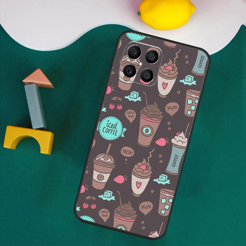 Frist coffee Чехол для Honor Magic 7 Lite 5 6 Honor 200 Pro 50 70 90 Lite X9a X8a X8 X9 X8b X9c X9b