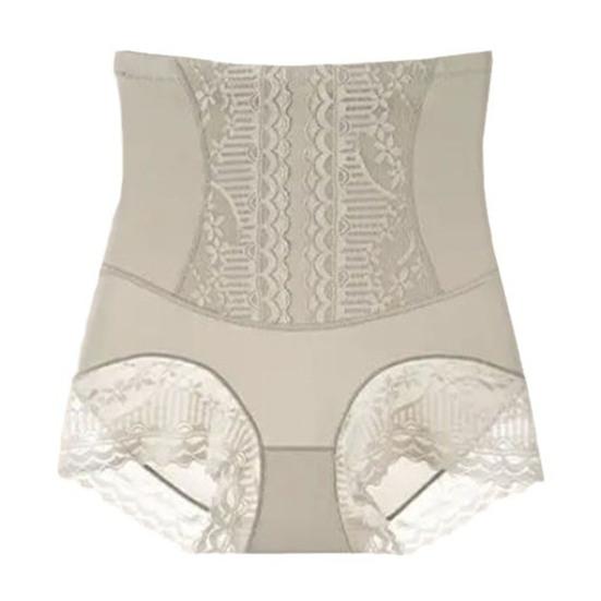 Женские трусики с высокой талией и контролем живота, мягкие эластичные кружевные антисептические утягивающие дышащие послеродовые компрессионные трусы, трусы