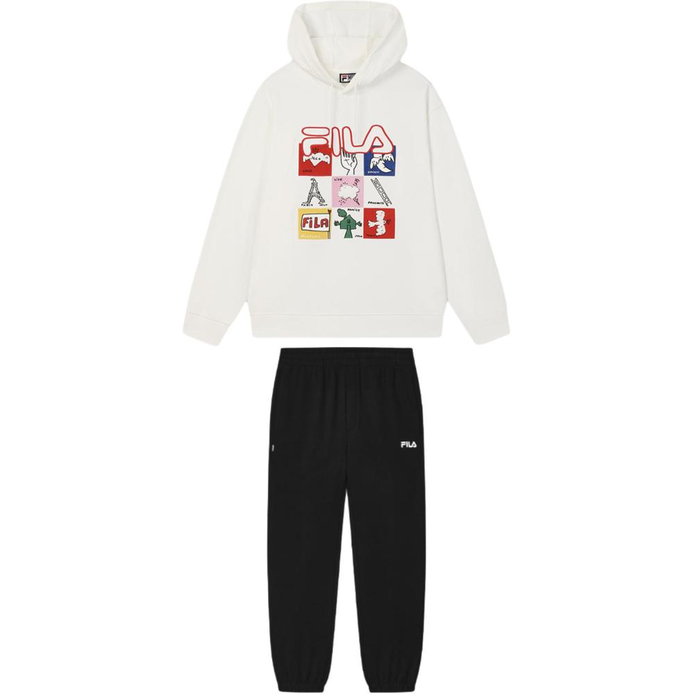 Новая повседневная спортивная одежда FILA ORIGINALE для мужчин F51U519204F+F11M439605F