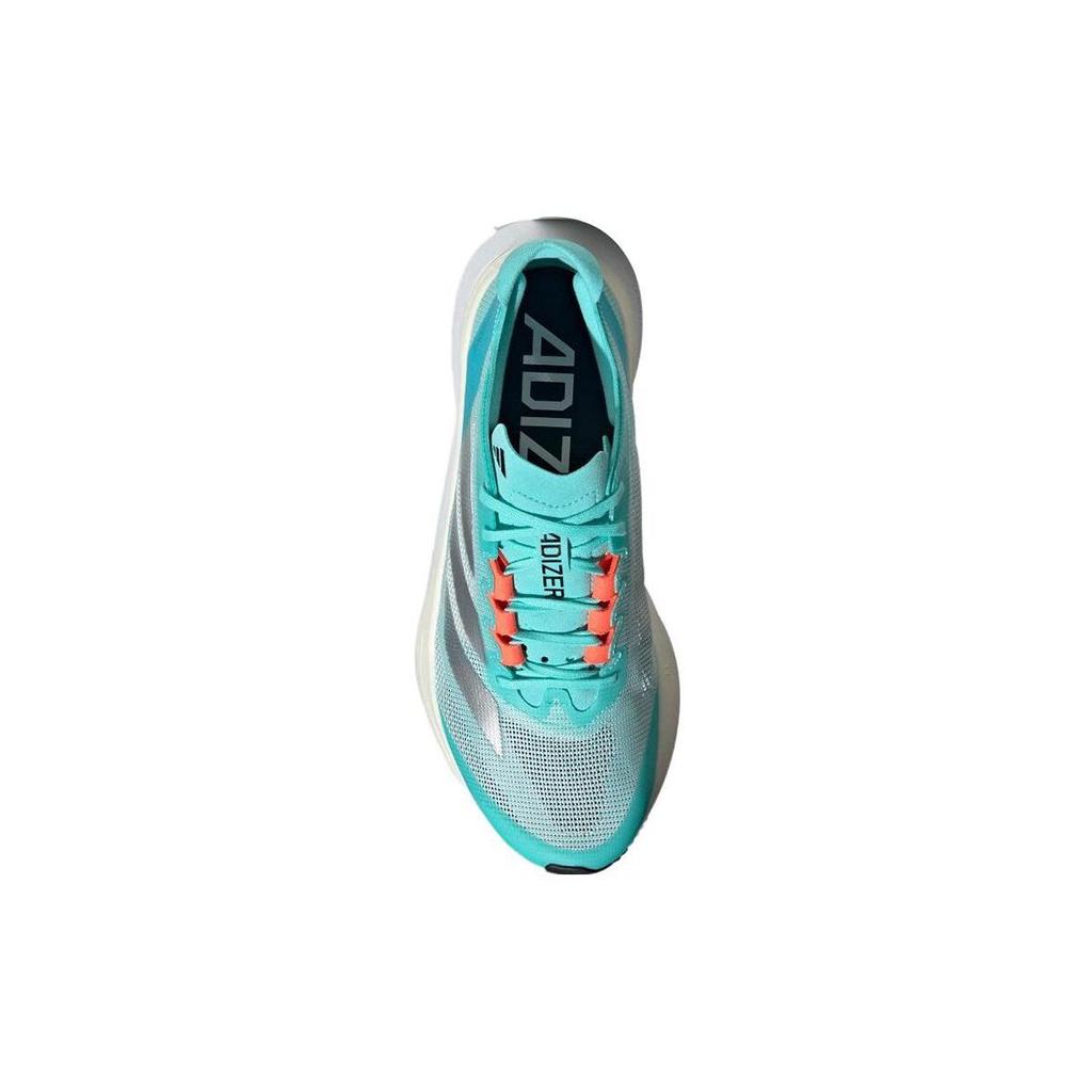 adidas Adizero Boston 12 Flash Aqua женские кроссовки синий серебристо-металлический светло-голубой ID6901