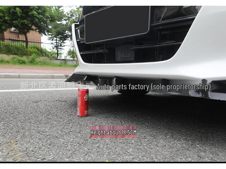 Accord десятого поколения (2018-2022 гг.) Модификация комплекта переднего бампера и сплиттера