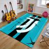 Juventus Printed Area Rug Carpet for Bedroom Living Room Home Decor Rugs Mat Non Slip Mat Rug for Bedside