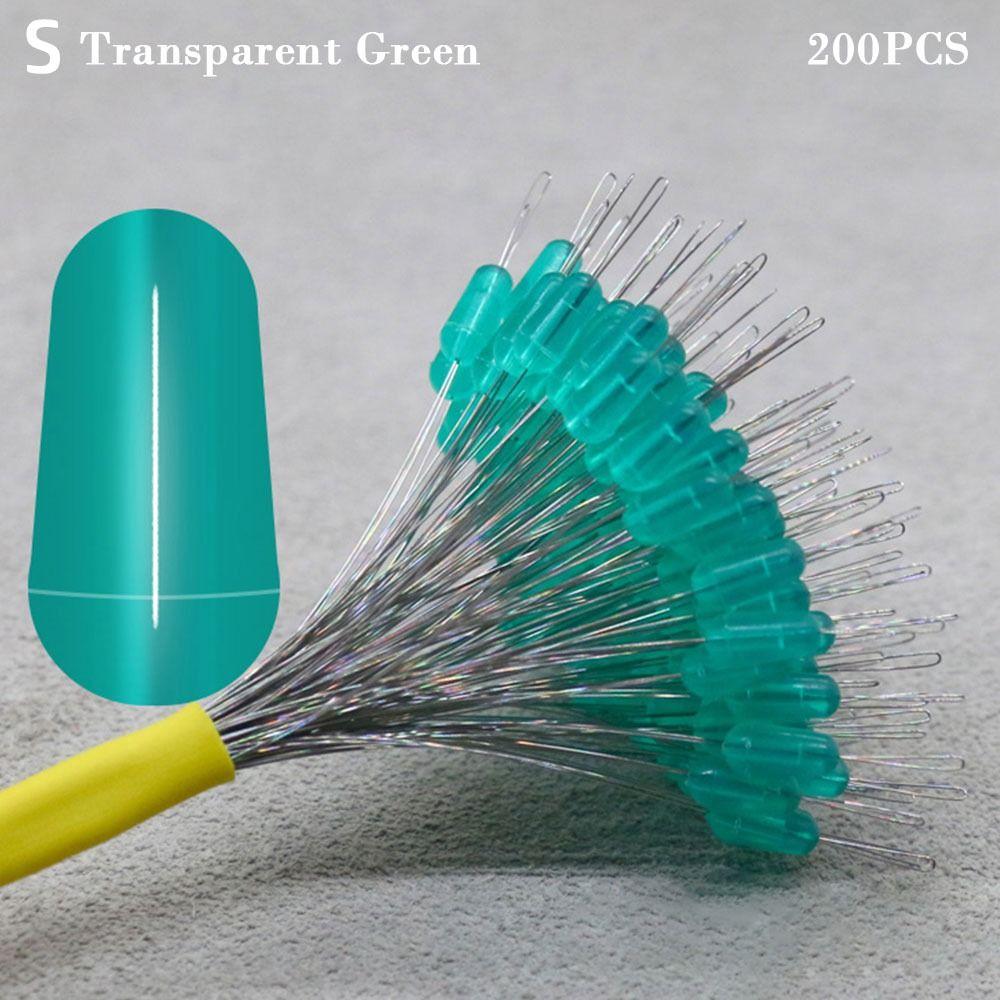 600pcs 100 Groups Fishing Supply Rubber Bean Float Space Beans Lakes Rivers Sea