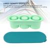 Hollow Cylinder Ice Cube Tray Quick Release Silicone High Low Temperature Resistant with Lid 3 Hollow Cylinder Ice Cube