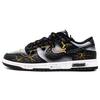 Nike Кроссовки Dunk Нескользящие, Износостойкие, Легкие Низкие Кеды для Скейтбординга Унисекс Черный Золотой DD1391-100(Team52-S-BOX)