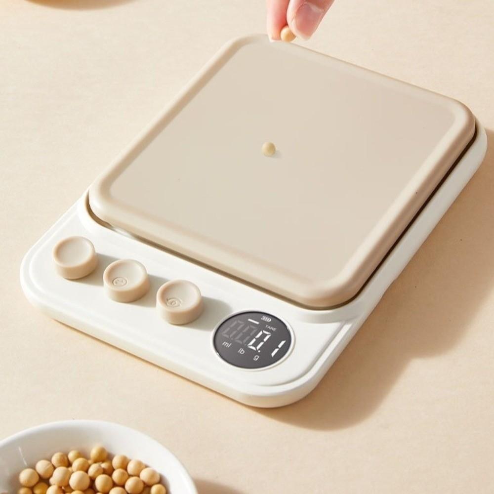 USB Charging Digital Kitchen Scale LCD Display Food Scale Electronic Scale Baking Use