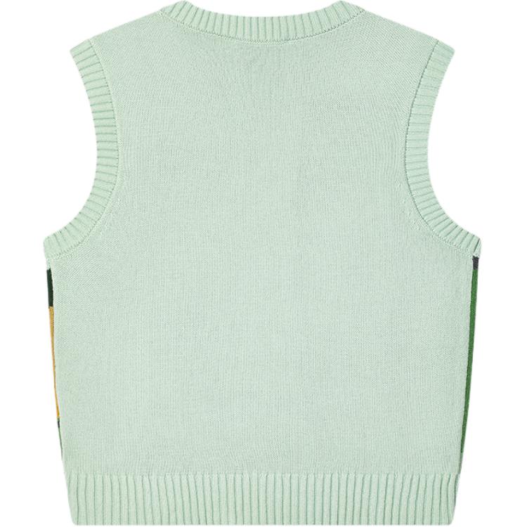 Fila X Руссо Серия Наследие Модный Повседневный Свободный Вышитый Свитер Женский свитер Зеленый F11W448403F-ZA