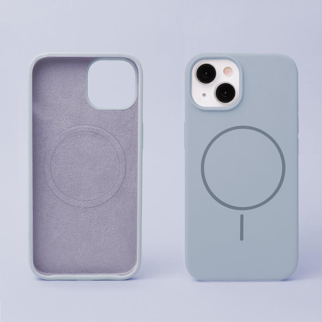 Nakładka Silicone Thin Mag Do Iphone 16 Pro 6,3" Jasnoniebieska