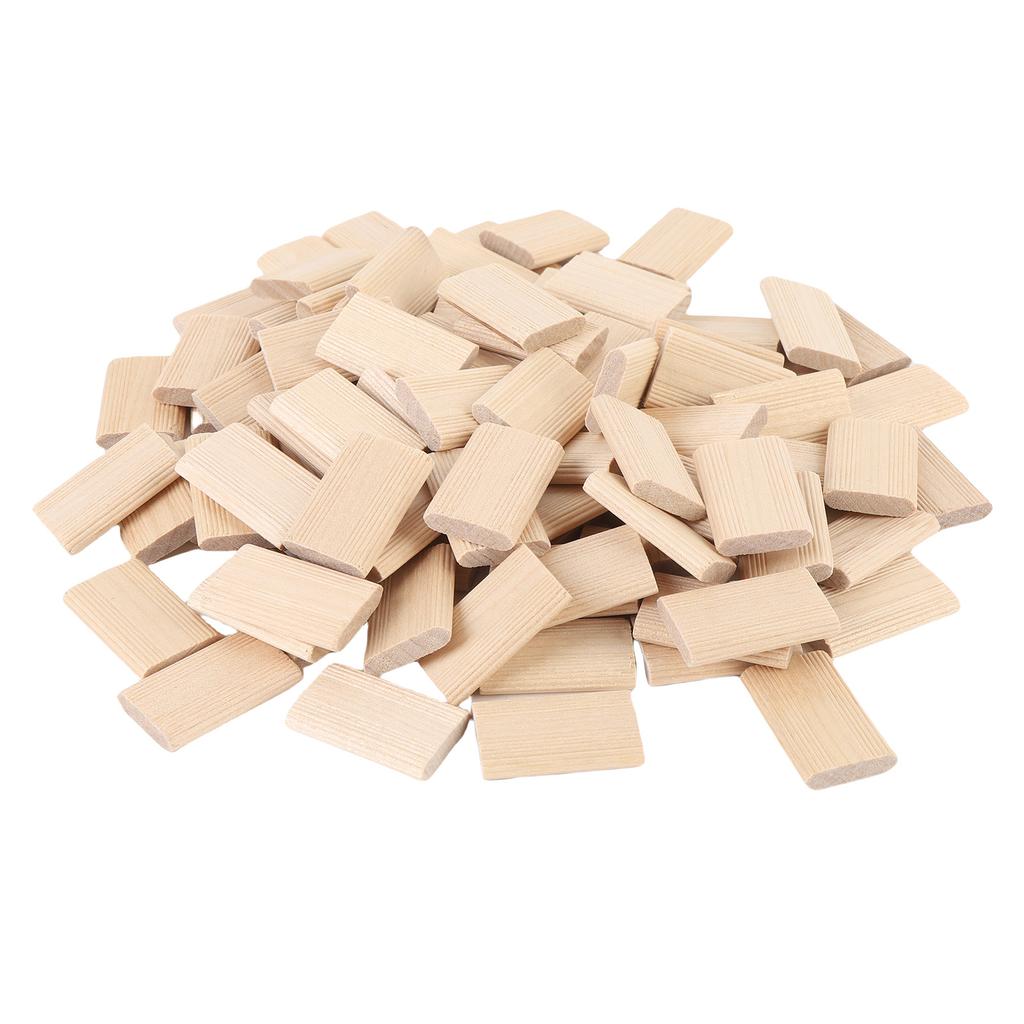 100 шт. Деревянные шипы Бук Свободные Массив Дерева Деревообработка Мебель Изготовление Шкафов Сращивание