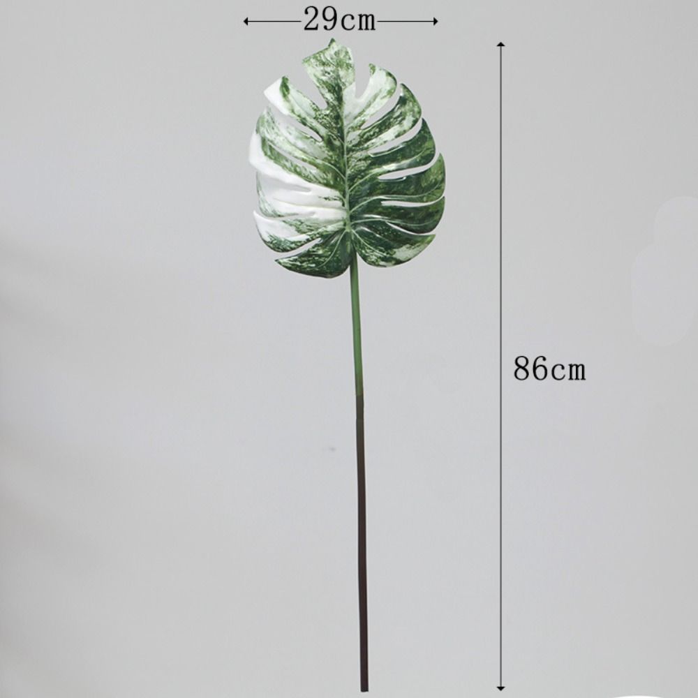 Fern Plant Artificial Tropical Palm Branches Tropical Plants Fake Palm Leaves Desktop Decoration
