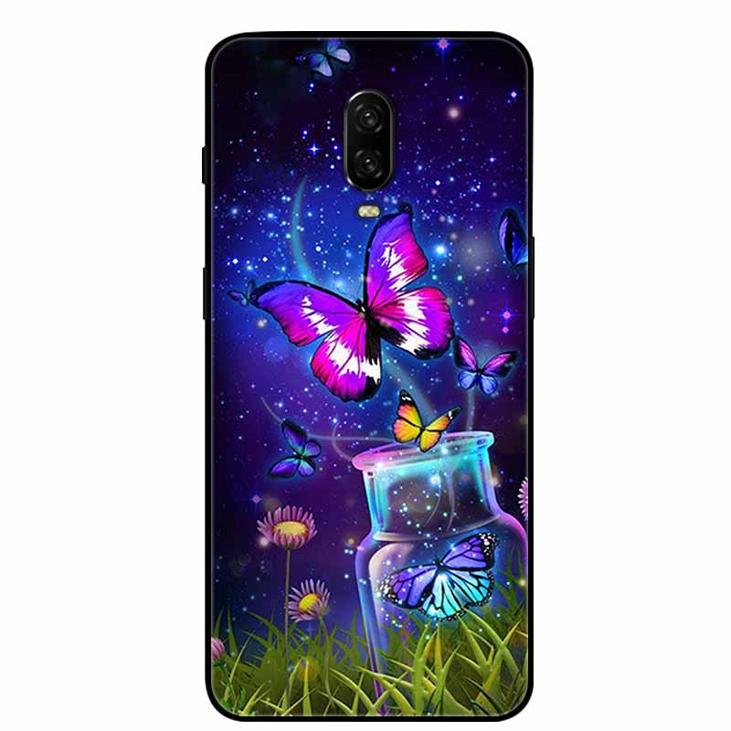 Чехол для Oneplus 6T Силиконовый Милый ТПУ Мягкая Крышка Телефона для One Plus 6 6T Защитные Задние Панели oneplus6T Милые Кошки Funda Capa