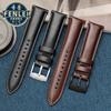 Натуральная кожа 22 мм Ремешок для часов для FOSSIL FS4835/FS5237/ME3052/FTW1114 Коровья кожа 20 мм Ремешок для часов Замена водонепроницаемого браслета мужской