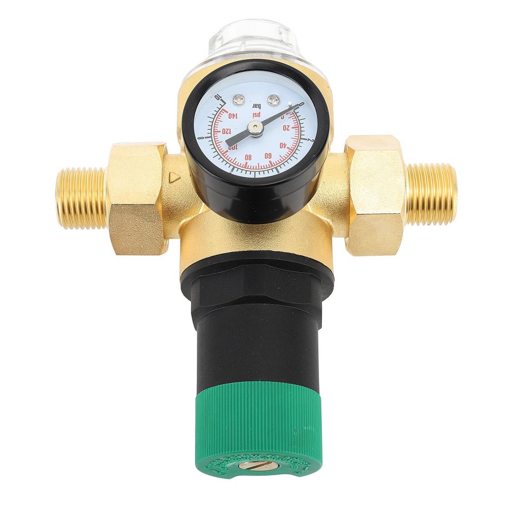 Редуктор давления воды G1/2 DN15 Клапан регулирования давления воды Латунный редукционный клапан с 