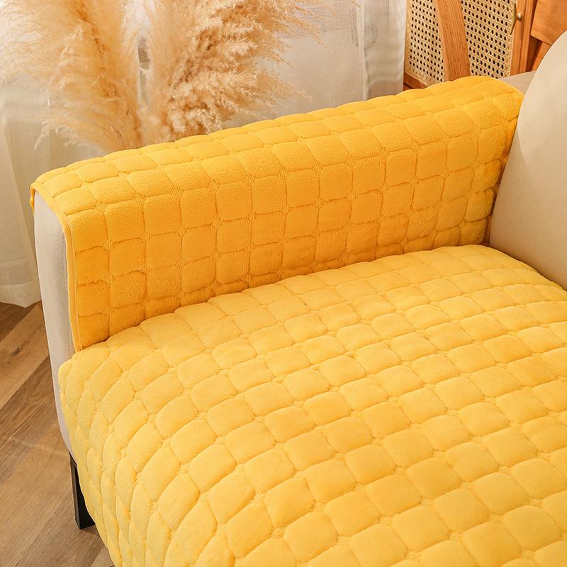 Подушка для дивана, зимняя новая нескользящая подушка, чехол для дивана, универсальный пылезащитный чехол для спинки, тканевая подушка
