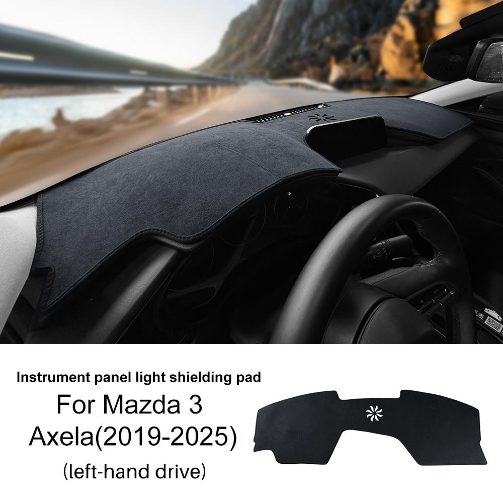 For Mazda 3 Axela 2019 2020 2021 2022 2023 2024 2025 Dashmat Car Summer Sunshade Dashboard Mat Carpet Pad Accessories