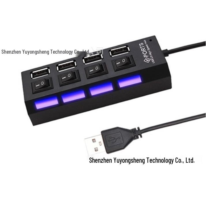7-Port USB 2.0 Hub with Switch
