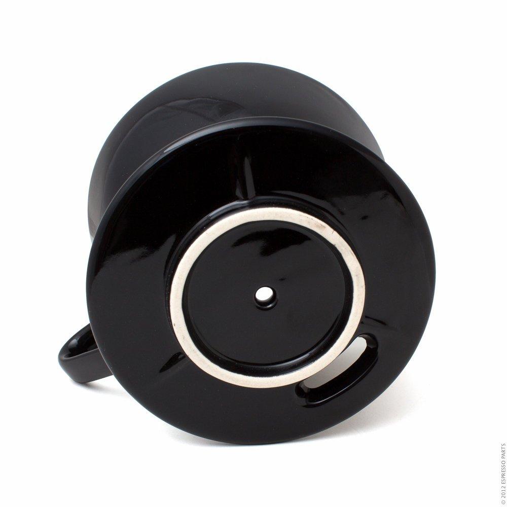 Кофеварка BONMAC CD-2B с мерной ложкой MS-8W Черная на 2-4 чашки Керамическая для пуровера Сделано в Японии 135 мм Кухонная утварь для заваривания