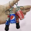 Брелок Coca-Cola Sprite Fanta: Межгосударственный кулон-крышка от бутылки для сумок или автомобилей, Уникальный подарок для пары.