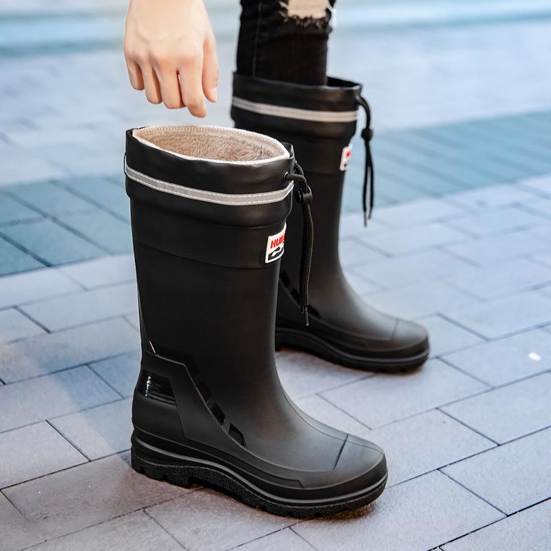 Высококачественные непромокаемые ботинки мужские закрытые непромокаемые водонепроницаемые ботинки высокие непромокаемые ботинки на вынос специальные резиновые ботинки для рыбалки