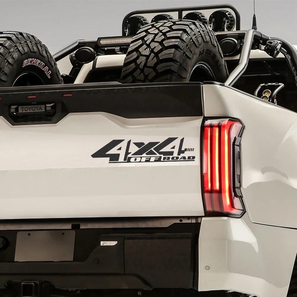 Автомобильная наклейка 4x4 Внедорожник Пикап Виниловый Декор Наклейка Для Isuzu Dmax Ford Ranger F150 Toyota Hilux GMC Sierra Canyon Dodge RAM