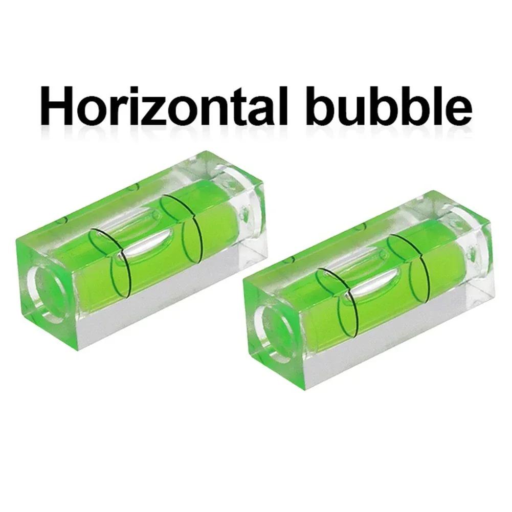 Нивелирные пузырьковые уровни None Leveler Small Spirit Square/round Tubular 15 X 15 X 40 мм 39,5x9,5 мм 40 мм для выравнивания