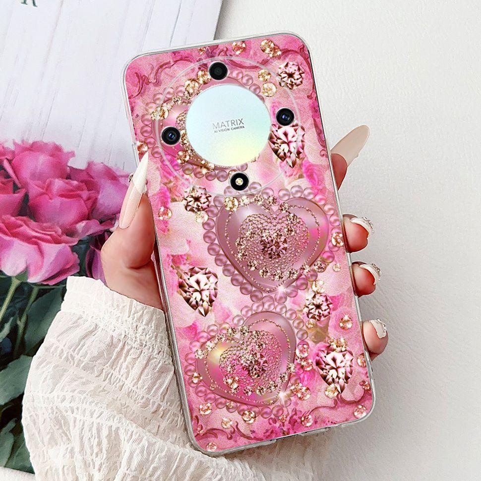 For Honor X9a 5G Case RMO-NX1 Beautiful Butterfly Soft Silicone Phone Cases For Honor X 9a X9a 2022 Back Cover Bumper 6.67"