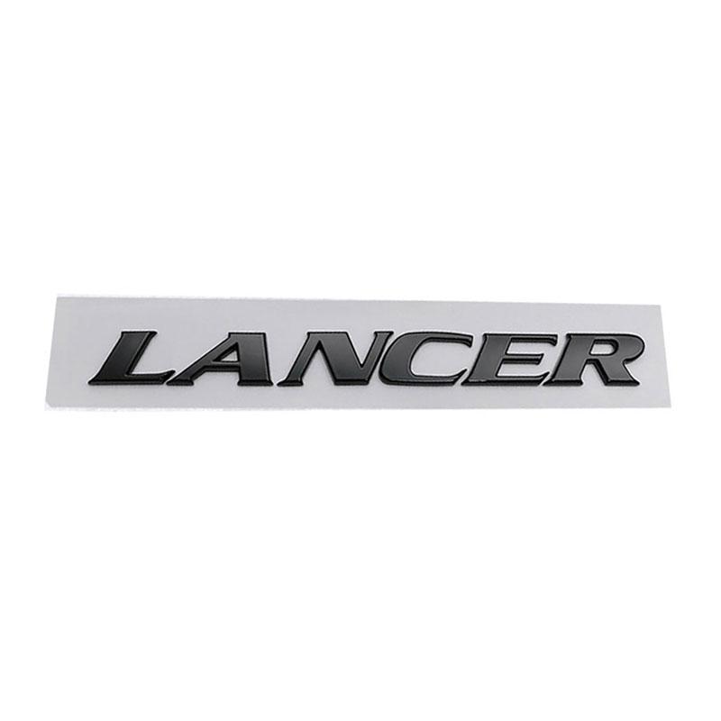 Наклейки на задний бокс с надписью LANCER для автомобиля Mitsubishi LANCER EX, наклейки на багажник, декоративные эмблемы, аксессуары