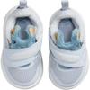 Nike Team Hustle D 11 Slip Resistant Abrasion Resistant Low top Toddler Shoes Light Blue Infant And Toddler FZ1247-001