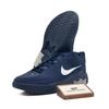Nike Баскетбольные кроссовки LeBron Witness 9 для больших детей Синтетический верх Промежуточная подошва ReactX Резиновая подошва Темно-синий GS II7521-400