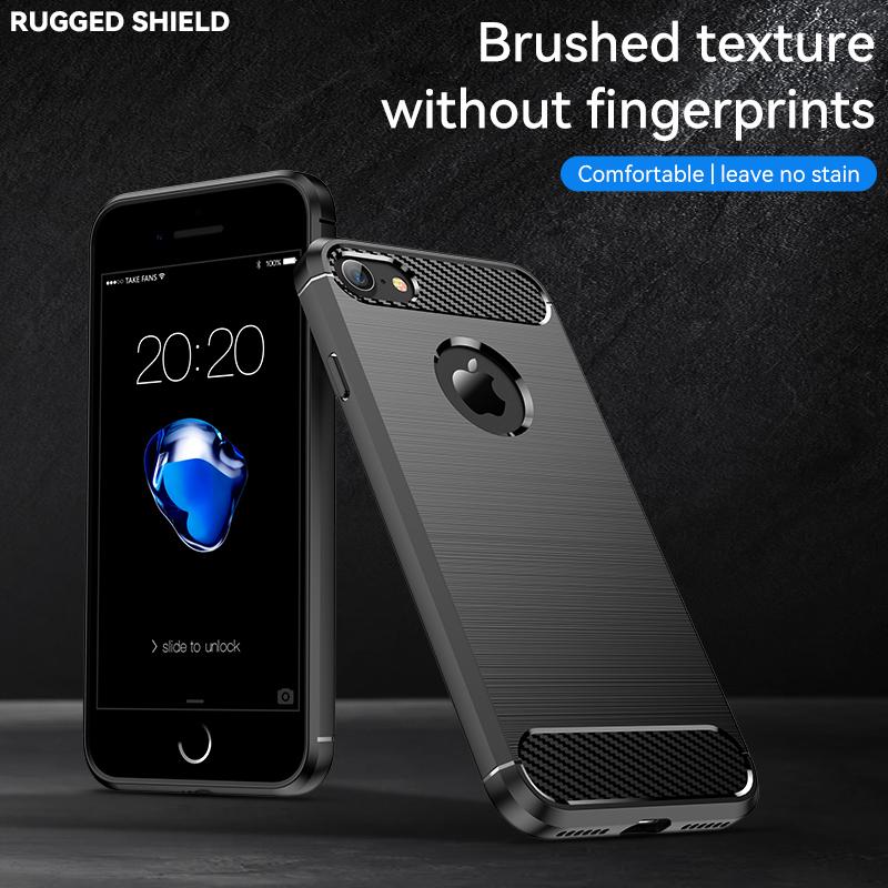 Чехол для iPhone 7 Чехол для iPhone 7 Противоударный оригинальный TPU Роскошный силиконовый матовый резиновый защитный чехол для телефона для iPhone 7