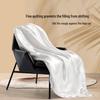 Mercury Home Textiles Средне-длинное летнее одеяло из шелка тусса