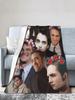 Robert Pattinson Plush Blanket from The Twilight Saga Movie Edward Creative Throw for Bed Sofa Couch xcm